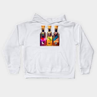 Bottle art Kids Hoodie